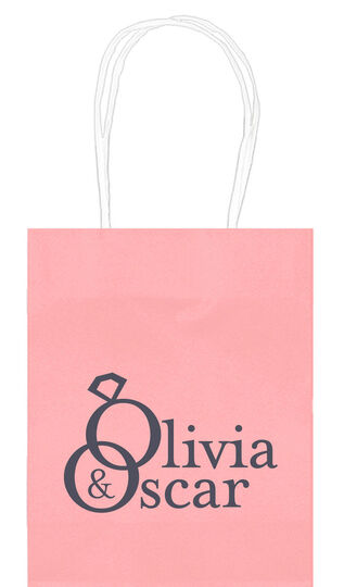 Custom with Your 1-Color Artwork Mini Twisted Handled Bags